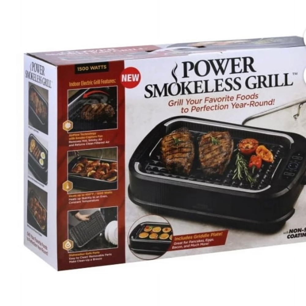 Tristar power smokeless grill